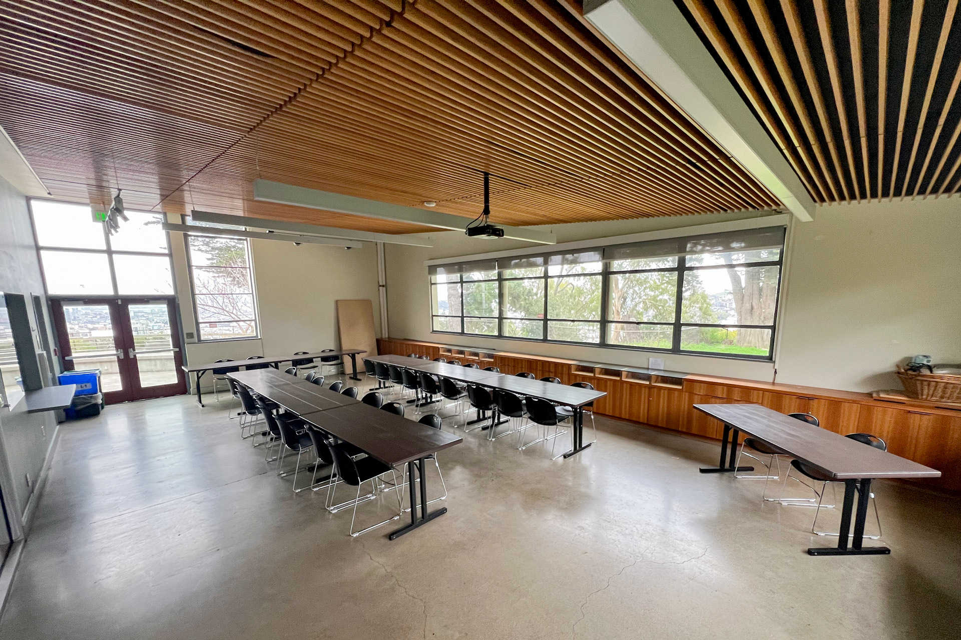 Randall Museum Facilities - Buckley-Redwood Room - set-up