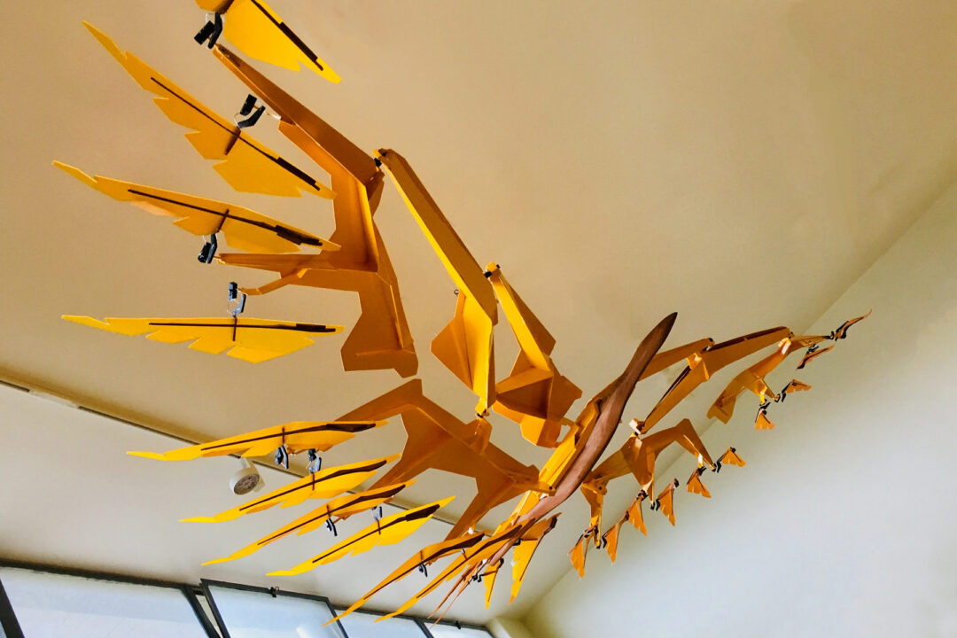 Kinetic Sculpture "Flight" by Ben Trautman Kinetic Sculpture "Flight" by Ben Trautman